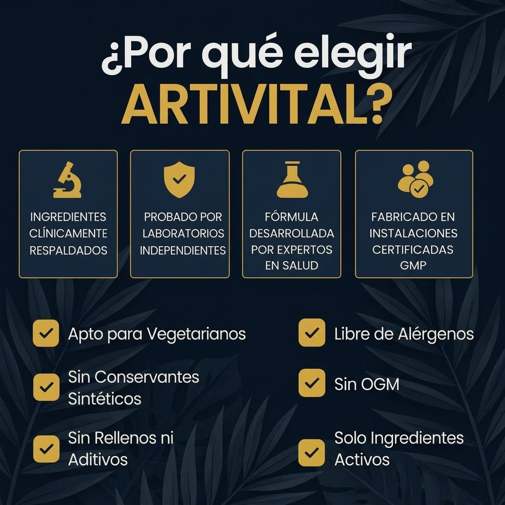Artivital™ | Curcumina 95% con Pimienta Negra y Aceite MCT